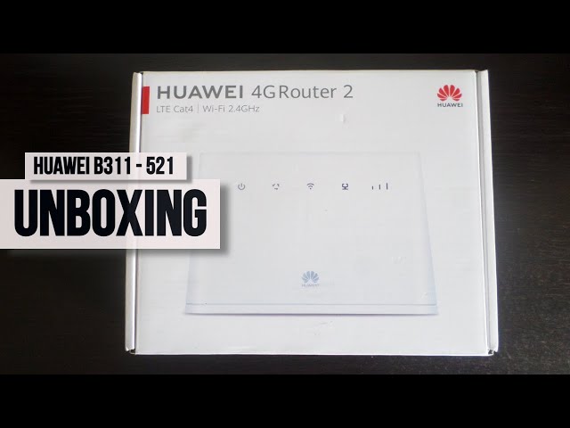 Video thumbnail for Unboxing Módem Router Wifi Huawei B311-521 4G LTE con Llamadas Voip