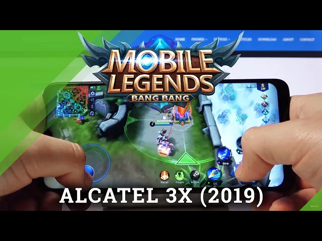 Video thumbnail for Mobile Legends on ALCATEL 3X (2019) – High Graphics Test