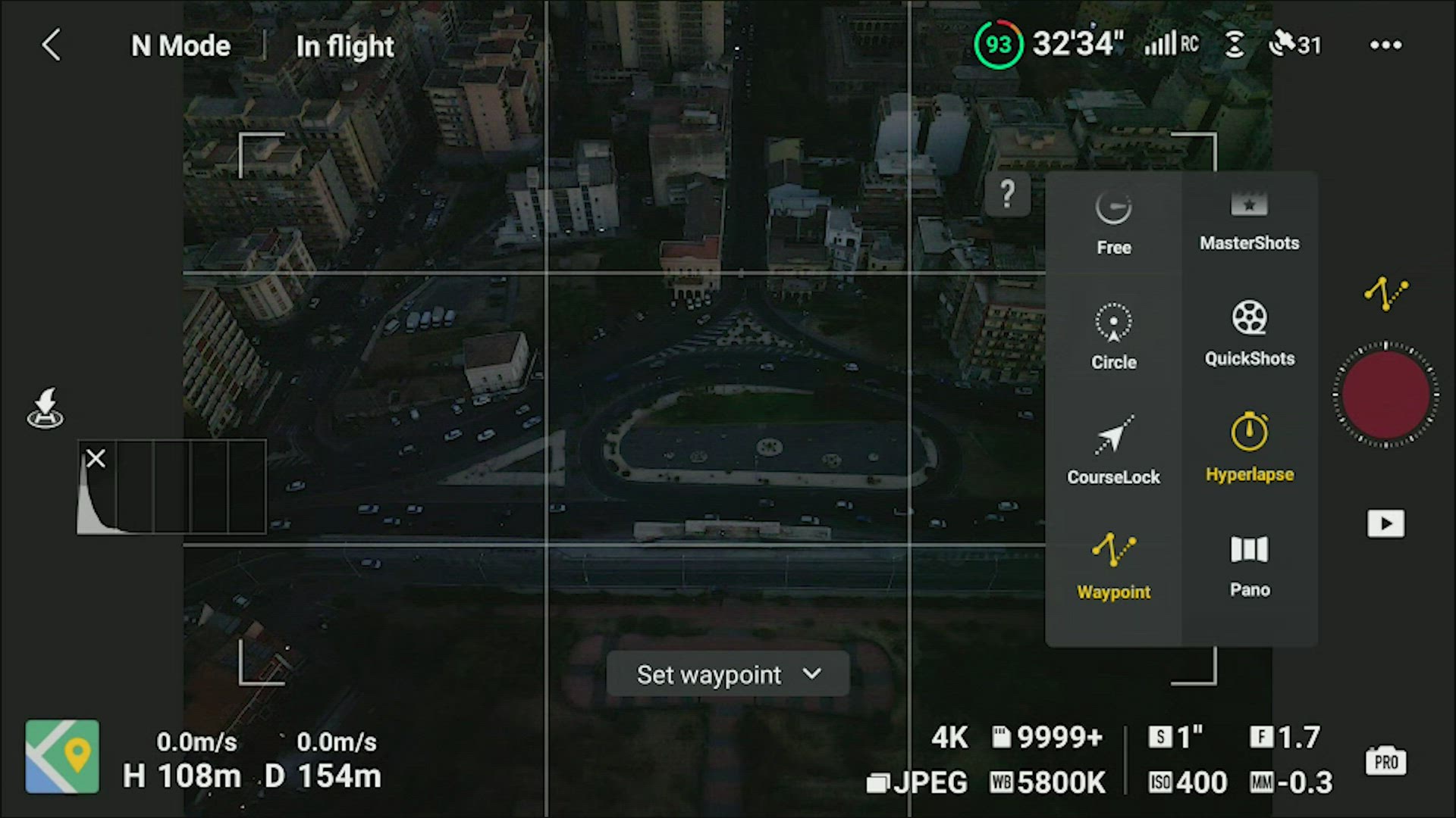 'Video thumbnail for DJI Mini 3 hyperlapse: how to use Waypoint mode'