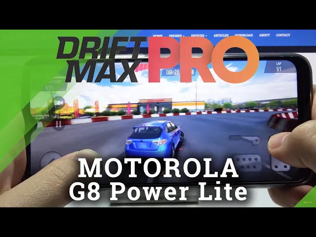 Video thumbnail for Motorola Moto G8 Power Lite - Drift Max Pro | How it works?