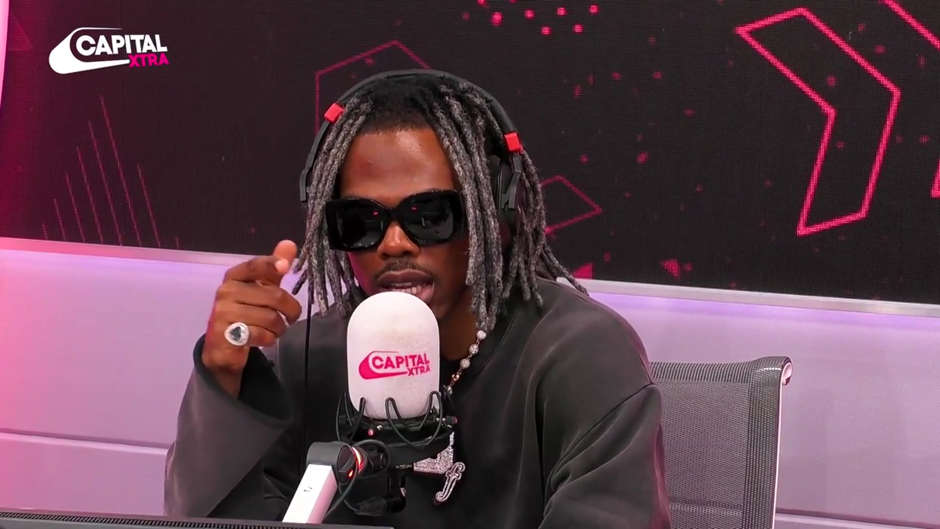 'Video thumbnail for CKay performs 'Tey Tey' live in the studio for Afro B!  | Capital XTRA'