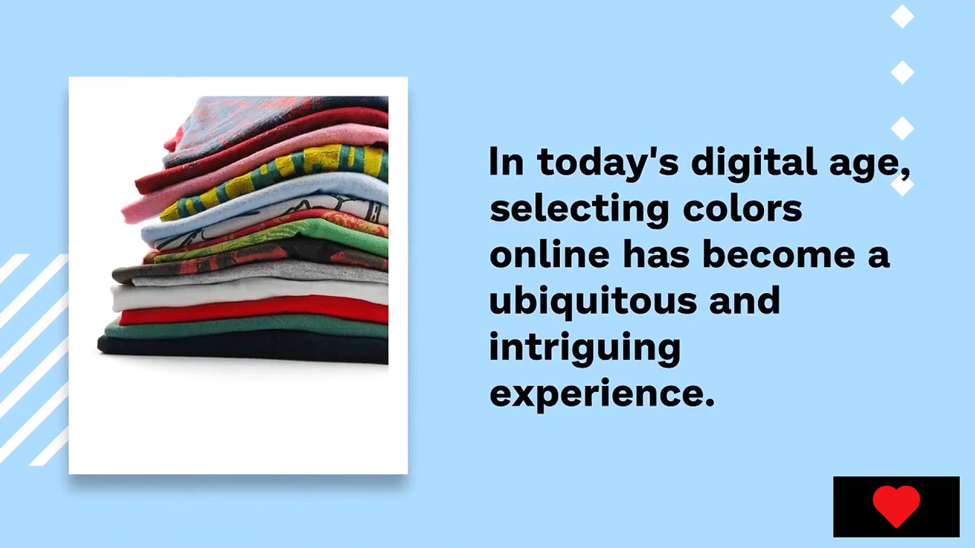 Video thumbnail for Pick Your Color Online