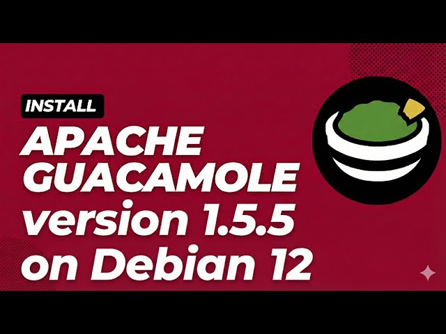 Video thumbnail for Install Apache Guacamole 1.5.5 on Debian 12 (Bookworm)