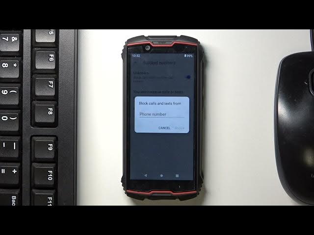 Video thumbnail for How to Block Phone Number in Cubot King Kong Mini 2 - Add Number to Blacklist