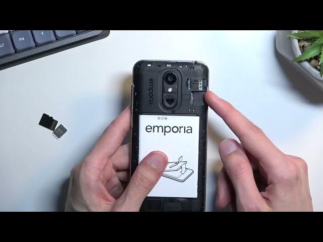 Video thumbnail for How to Insert a SIM & SD Cards into a EMPORIA Smart 4