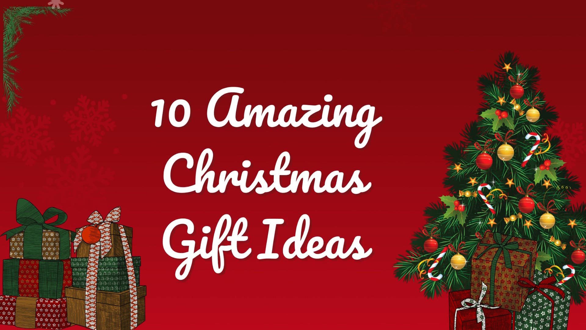 Video thumbnail for 10 Amazing Christmas Gift Ideas