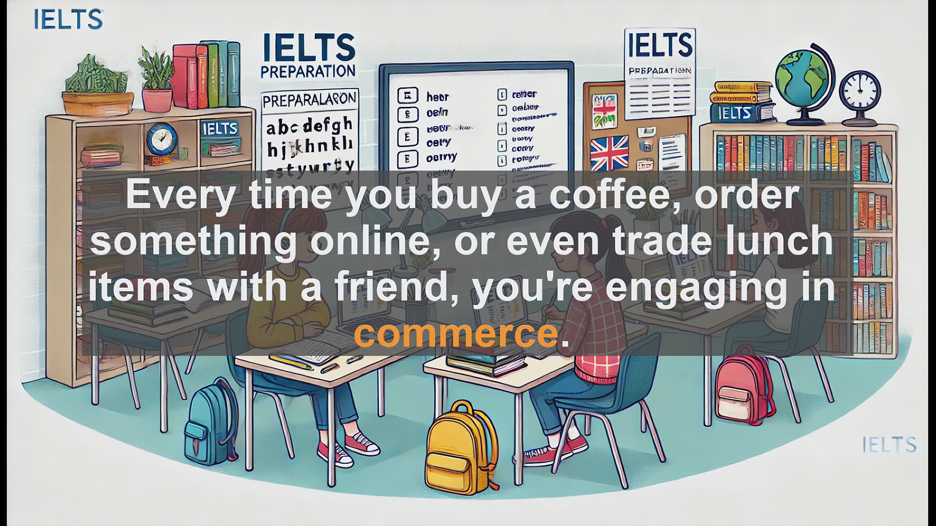'Video thumbnail for 2500 Must Know IELTS 6.5 Vocabulary - Understanding Commerce: Key IELTS Vocabulary'