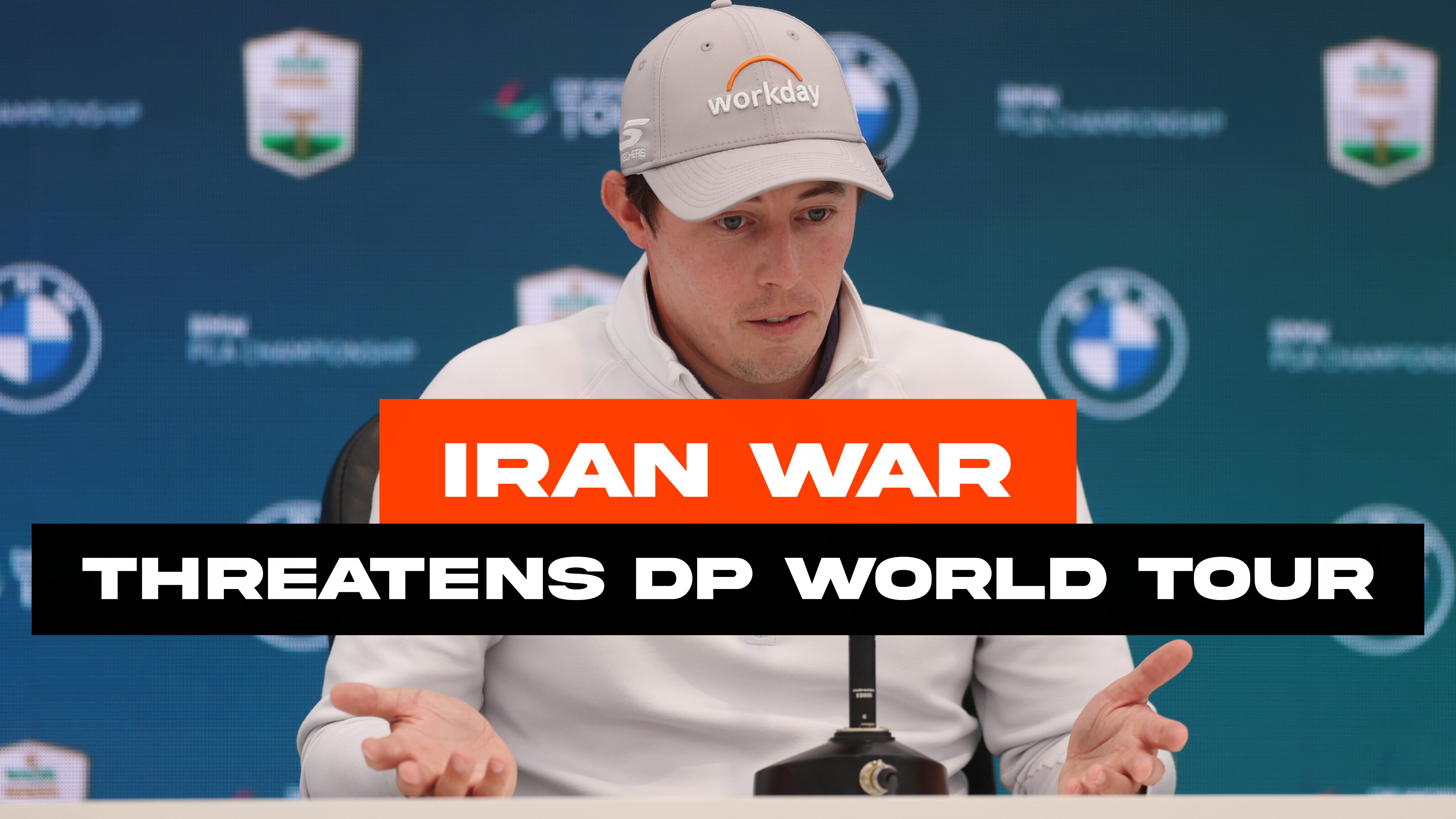 Video thumbnail for Matt Fitzpatrick: Iran war may keep him out of DP World Tour in UAE