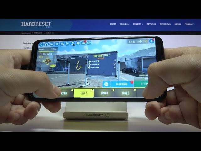 Video thumbnail for Gameplay of CarX Drift Racing 2 on Samsung galaxy A10 – Efficiency Test