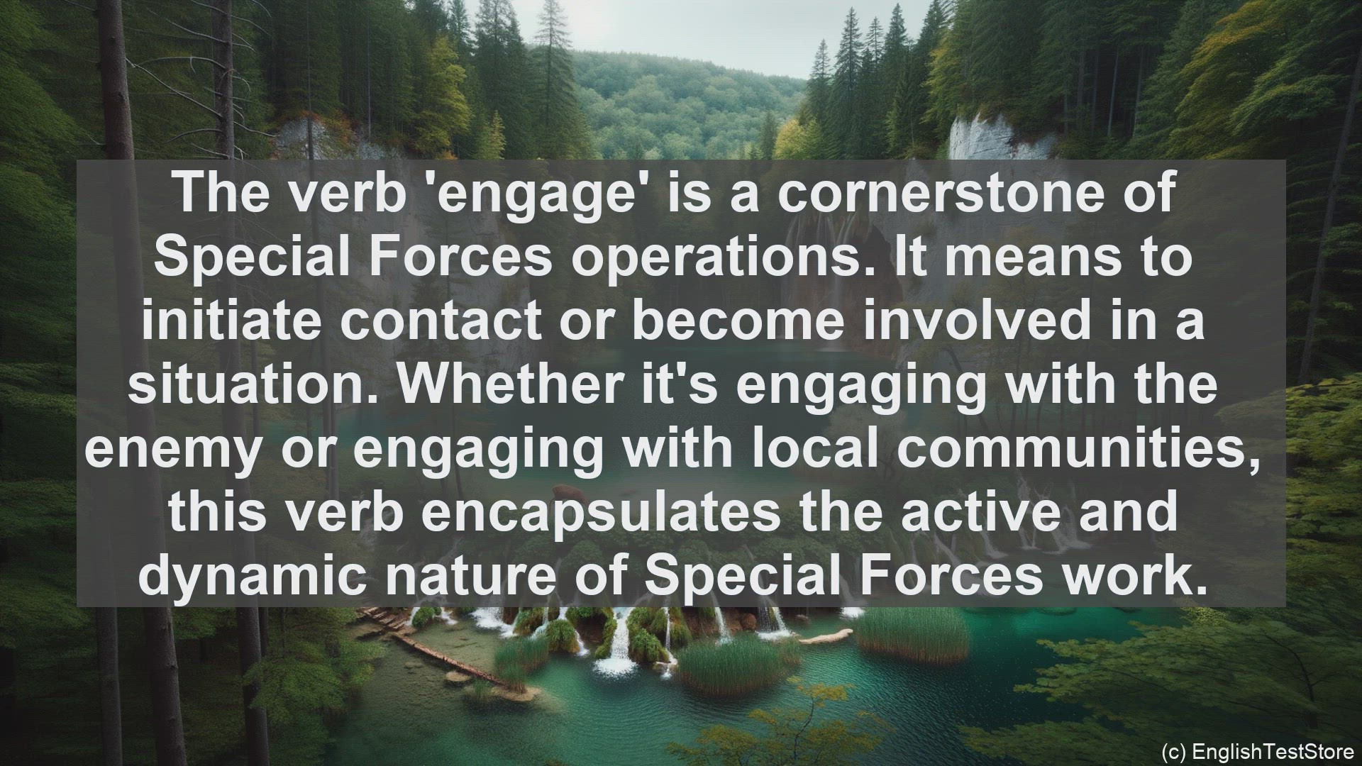 'Video thumbnail for Top 10 English Verbs for Special Forces'