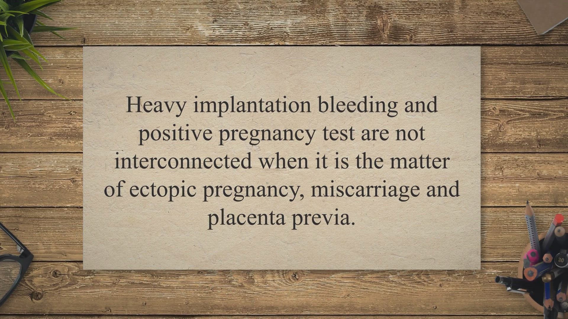 Video thumbnail for Heavy implantation bleeding and positive pregnancy test