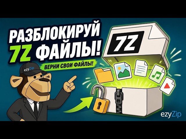 Video thumbnail for 📦 Как Взломать Пароль Файла 7Z Онлайн Бесплатно | Восстановите Зашифрованные Файлы 7Z