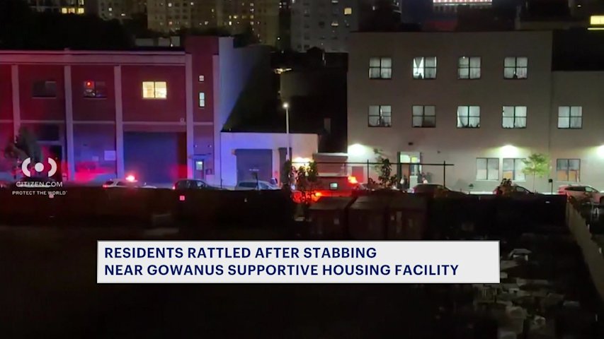Video thumbnail for Stabbing outside Gowanus supportive housing building sparks safety concerns