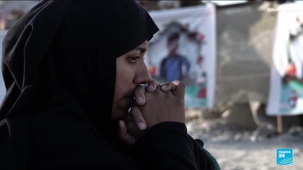 Video thumbnail for Three months after the strike, Iranian families still mourn Minab's children