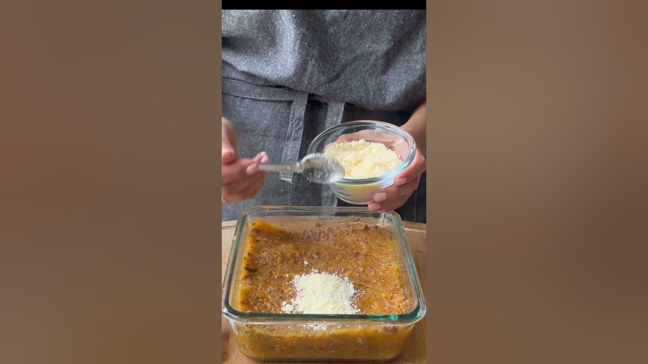 Video thumbnail for Ceno esta lasaña cuando quiero amanecer sin barriga