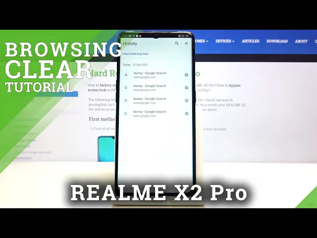 Video thumbnail for How to Clear Browser on REALME X2 Pro – Delete Browsing History