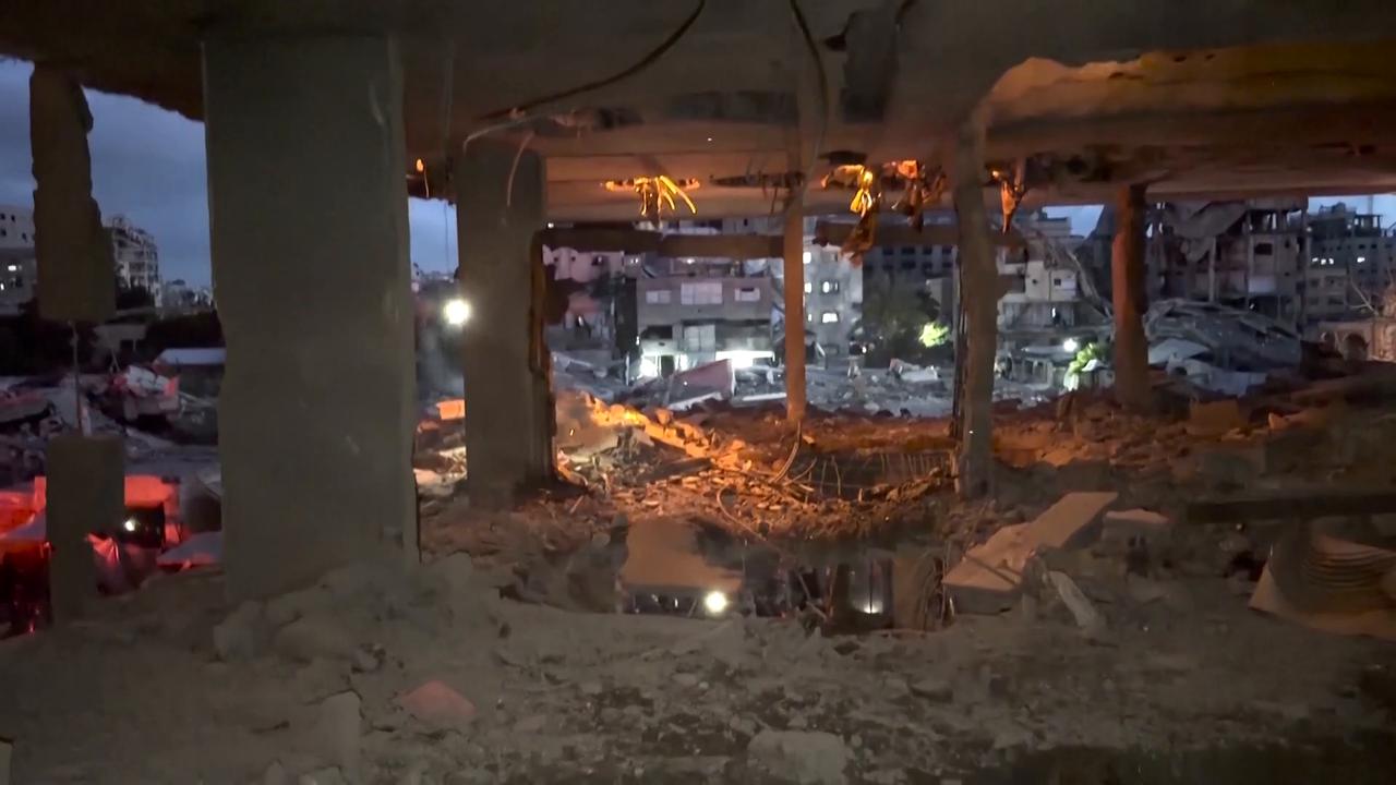 Video thumbnail for Israeli strikes kill at least 4 in Gaza.