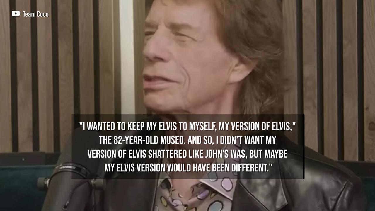 Video thumbnail for NEWS OF THE WEEK: Mick Jagger regrets taking John Lennon's advice not to meet Elvis Presley.