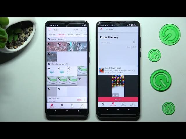 Video thumbnail for How to Transfer files from Motorola Device to Motorola Moto G Pure - Install Send Anywhere