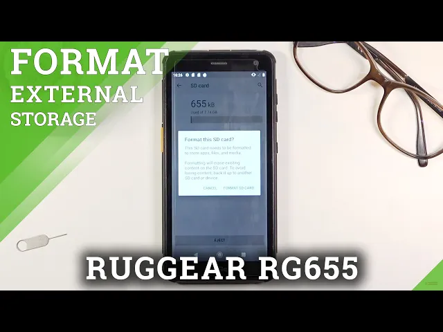 Video thumbnail for How to Format SD Card on RUGGEAR RG655 – Format Memory Card
