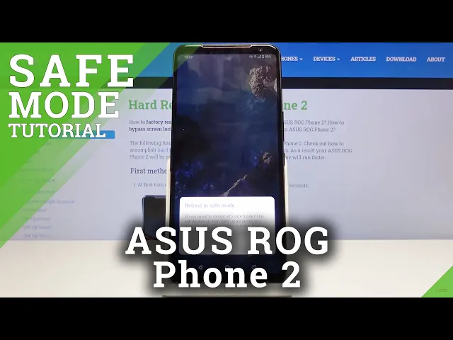 Video thumbnail for How to Enter Safe Mode in ASUS ROG Phone 2 – Exit ASUS Safe Mode