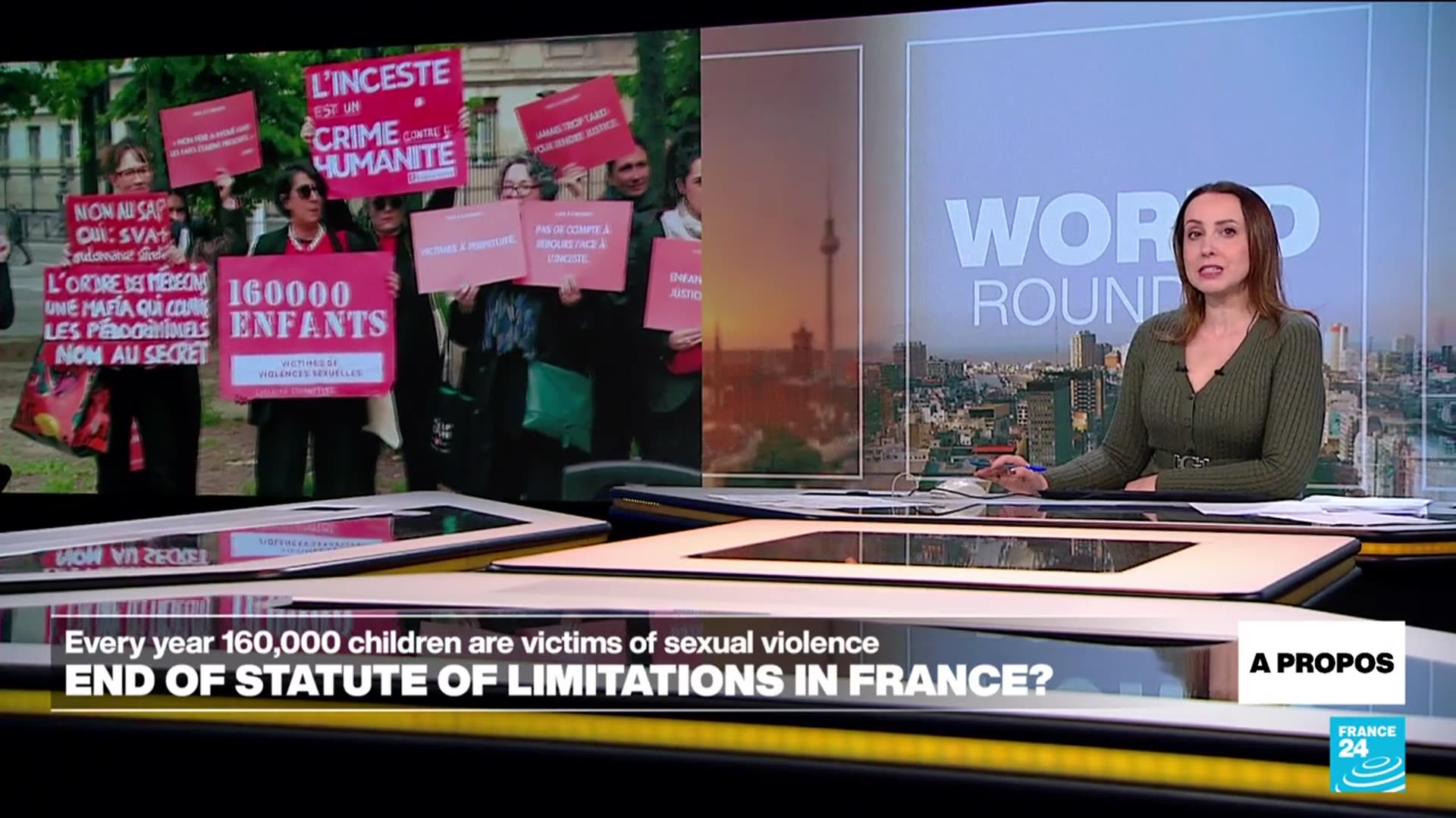 Video thumbnail for French MPs introduce bill to remove statute of limitations for crimes against children