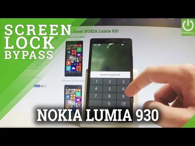 Video thumbnail for How to Hard Reset NOKIA Lumia 930 - Bypass Screen Lock / Format