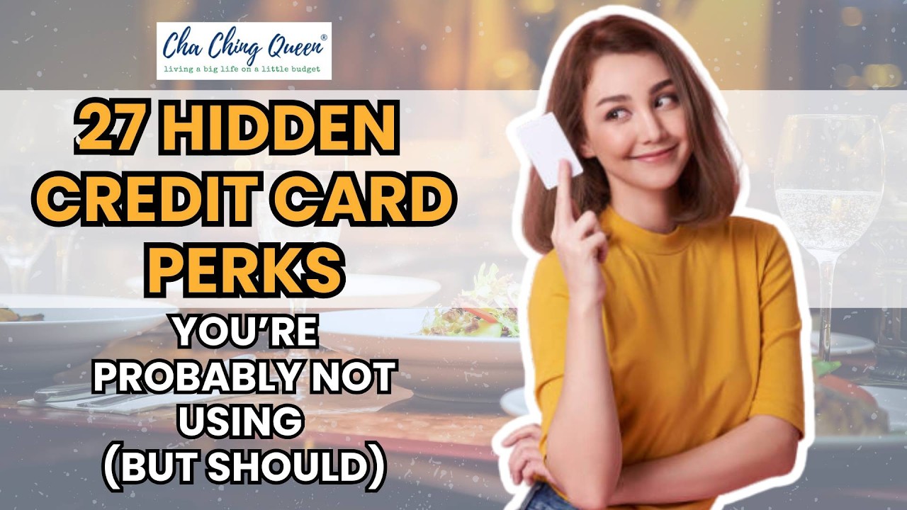'Video thumbnail for 27 Credit Card Perks You’re Probably Not Using (But Should)'
