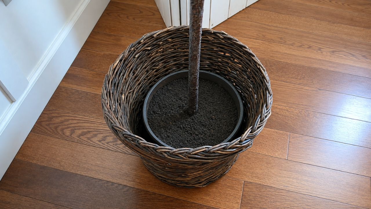 Video thumbnail for She Turns A Big Empty Pot Into A Living Room Masterpiece