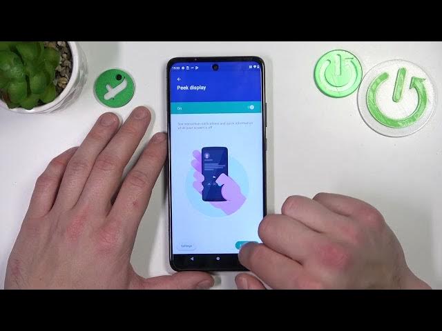 Video thumbnail for How to Adjust Available Display Functions of Motorola One 5G Ace - Display Settings