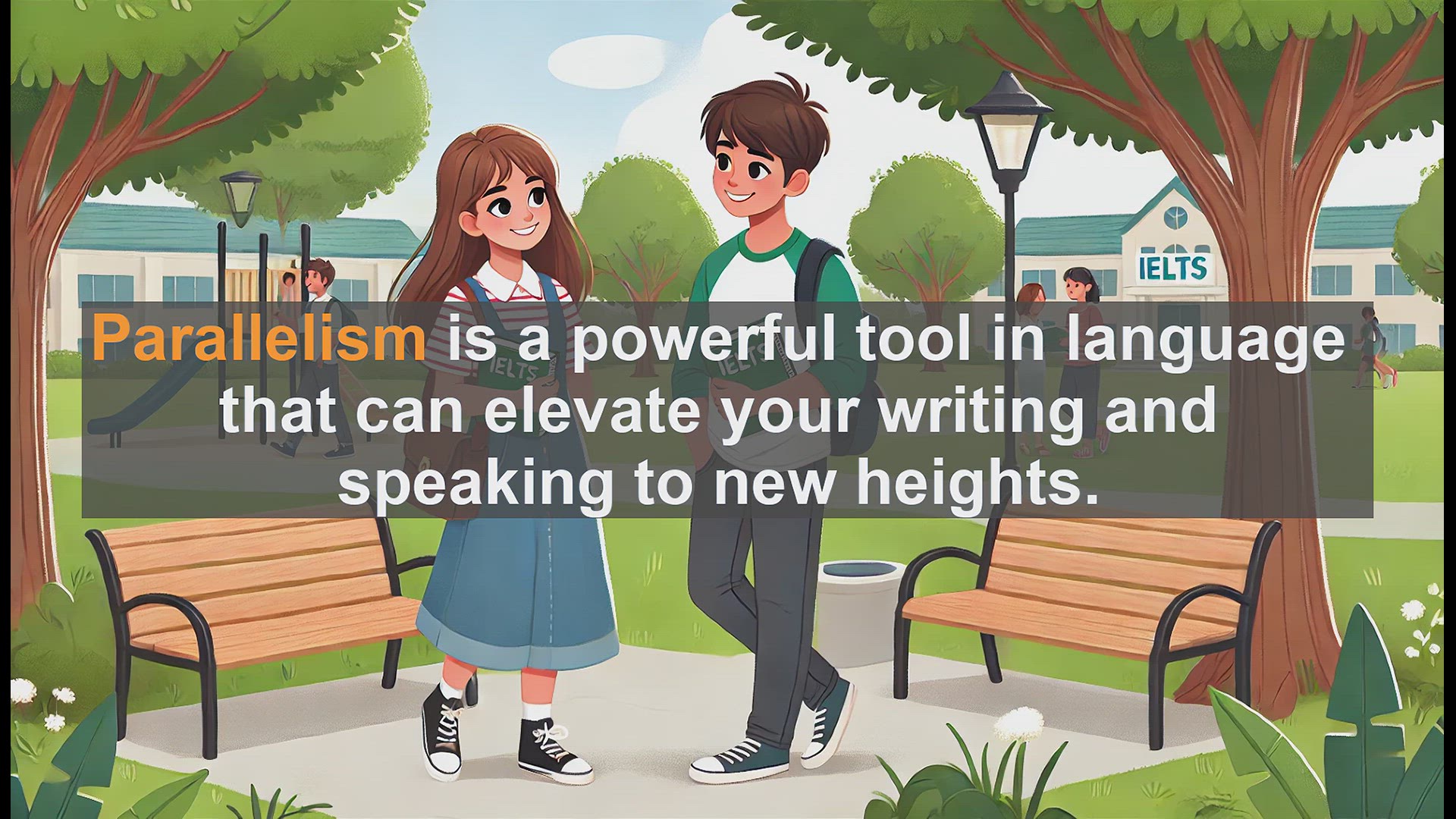 'Video thumbnail for 5000 Must Know IELTS 8.0 Vocabulary - Parallelism in IELTS: Boost Your Language Skills'