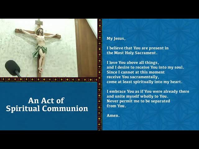 Video thumbnail for Holy Mass from St Edward the Confessor in Tallulah 02-21-2024