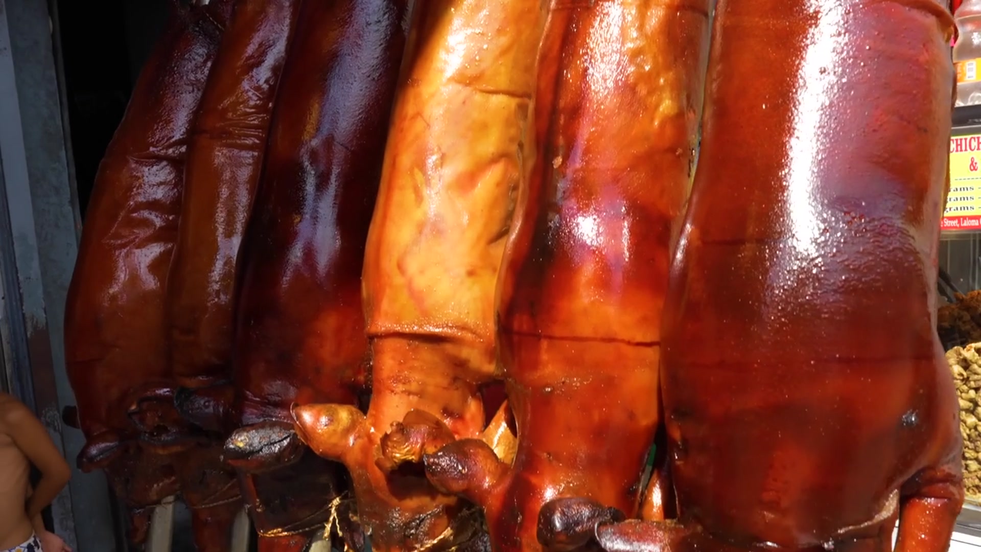 'Video thumbnail for Filipino Street Food!! Manila’s #1 LECHON  CRAZY Philippines Food Tour in La Loma!!​'