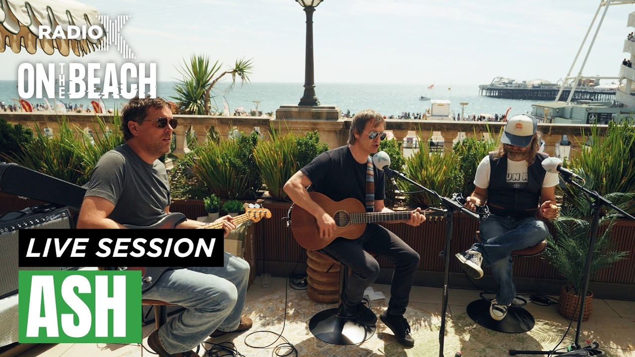 Video thumbnail for Ash - Girl From Mars and Kung Fu acoustic | Radio X On The Beach