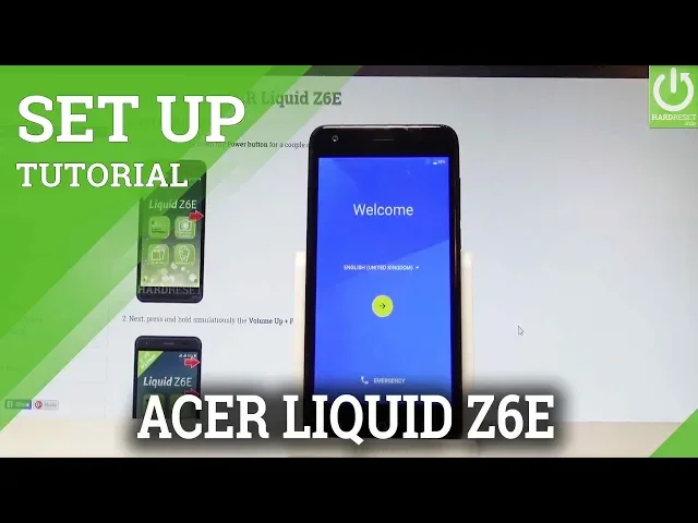 Video thumbnail for How to Set Up ACER Liquid Z6E - ACER Configuration / Activation