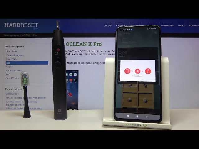 Video thumbnail for How to Pair Oclean X Pro Sonic Toothbrush with Smartphone – Oclean App Pairing Guide