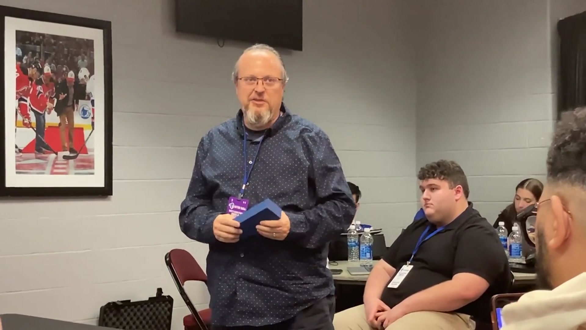 'Video thumbnail for stream punk sports: dre davis receives jp pelzman media award at seton hall'