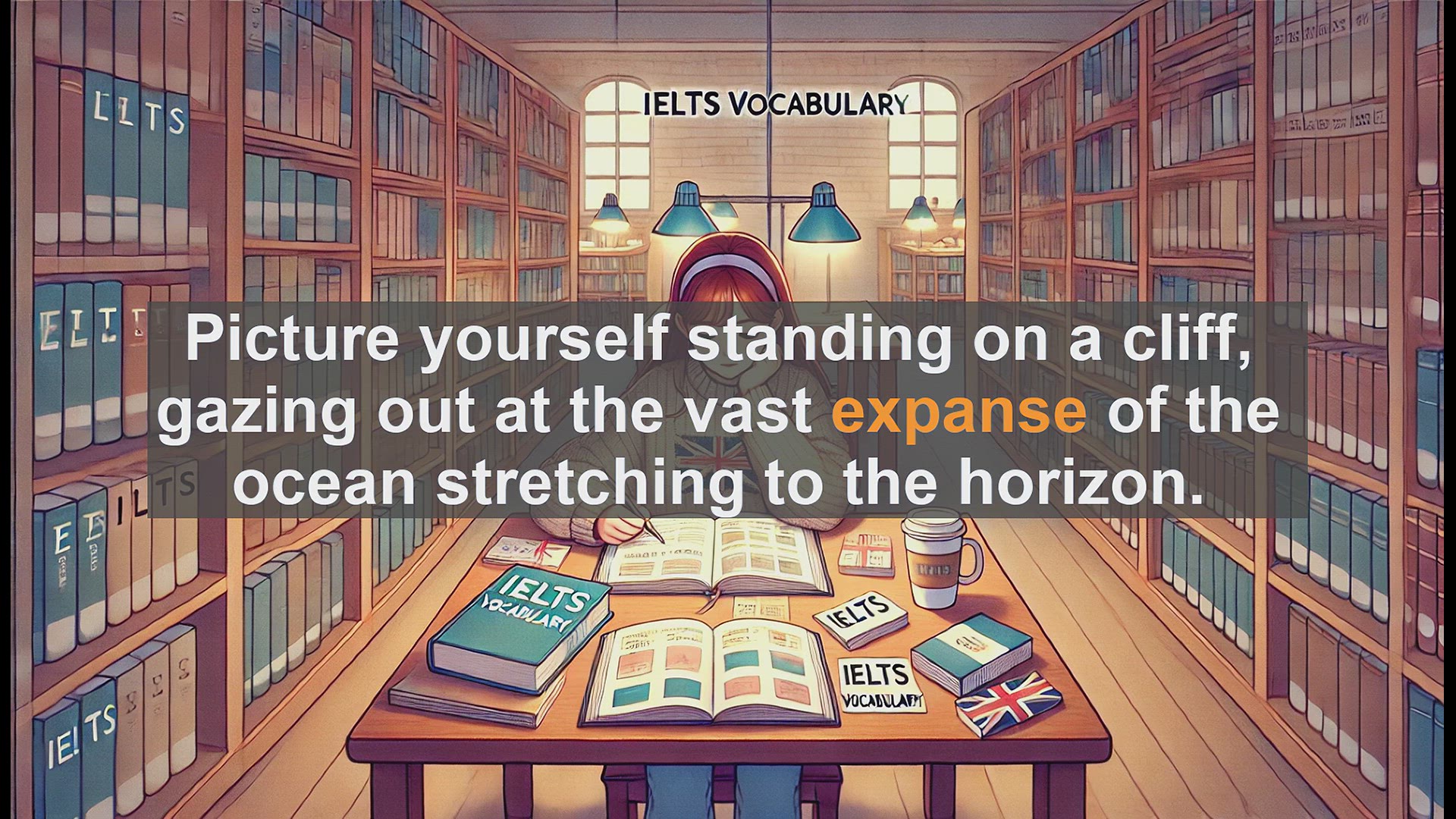 'Video thumbnail for 5000 Must Know IELTS 8.0 Vocabulary - Understanding 'Expanse': Boost Your IELTS Score'