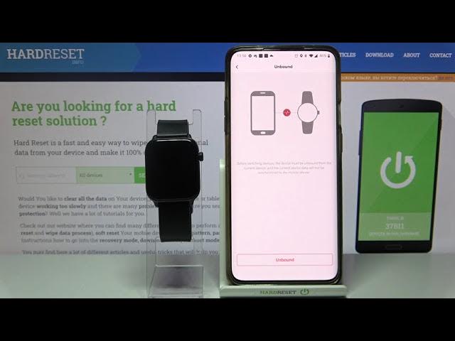 Video thumbnail for How to Unpair KINGWEAR KW37 Pro – Remove Bluetooth Connection