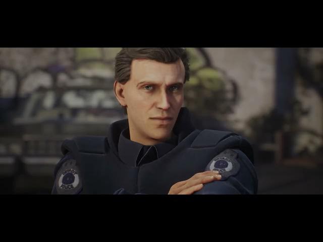 Video thumbnail for Robocop: Rogue City Unfinished Business - The Weight of The Badge: Phia, Martin, Cassius Cutscene