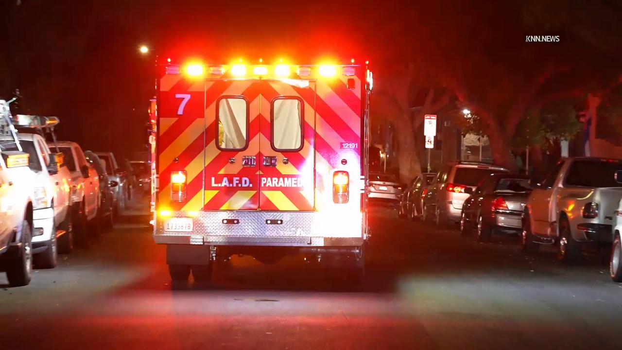Video thumbnail for US, Los Angeles: Van Nuys Woman Shot by Boyfriend Suspect at Large.