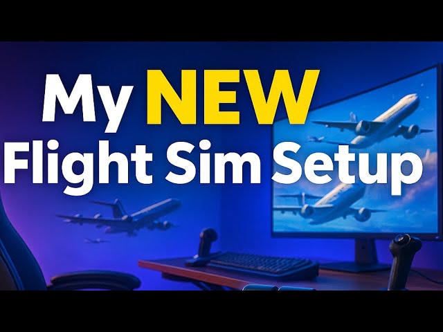 Video thumbnail for My new flight sim setup