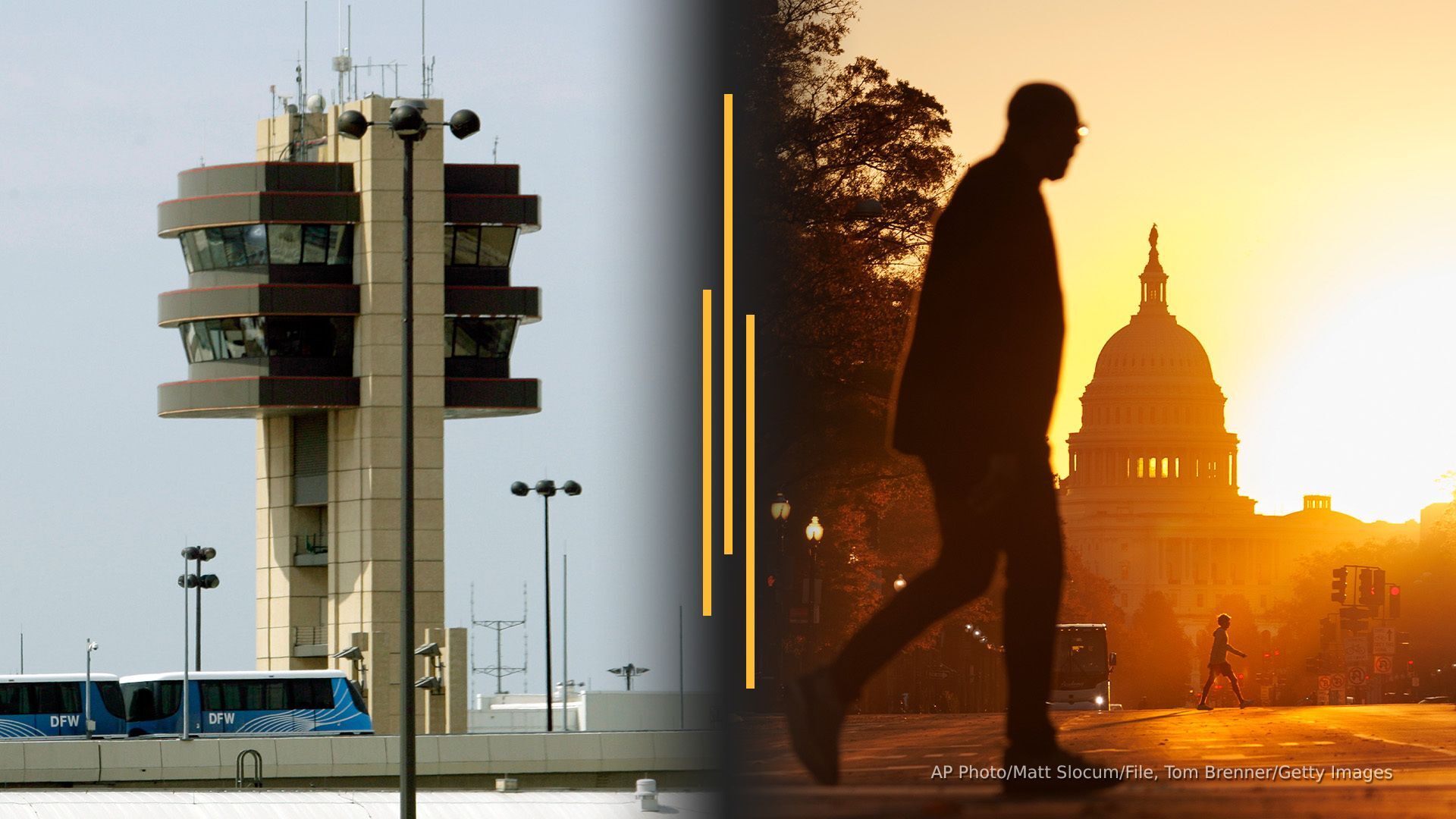 'Video thumbnail for US to cut 10% of flights; Shutdown deal in danger after Democratic wins'