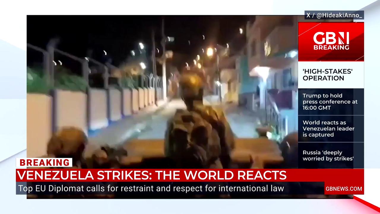 Video thumbnail for Donald Trump 'adhering to China and Russia's way of problem-solving' with airstrikes on Venezuela, security expert says