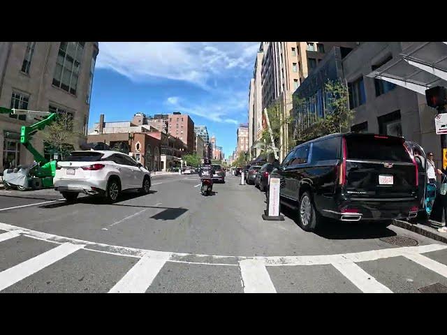 'Video thumbnail for 💥🚴🏻‍♂️Boston Bike Ride FENWAY Park to Back Bay STATION + Live BOSTON POLICE Action! '