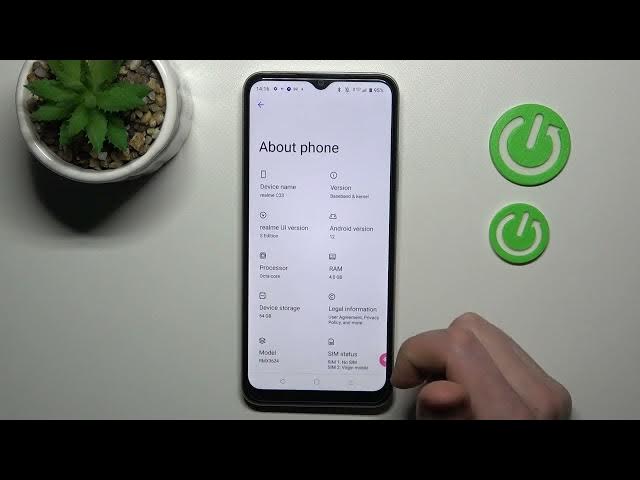 Video thumbnail for Realme C33 - How to Check Phone Model