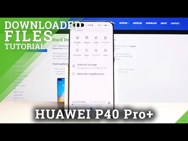 Video thumbnail for Where are Downloaded Files in HUAWEI P40 Pro+ – Files Location