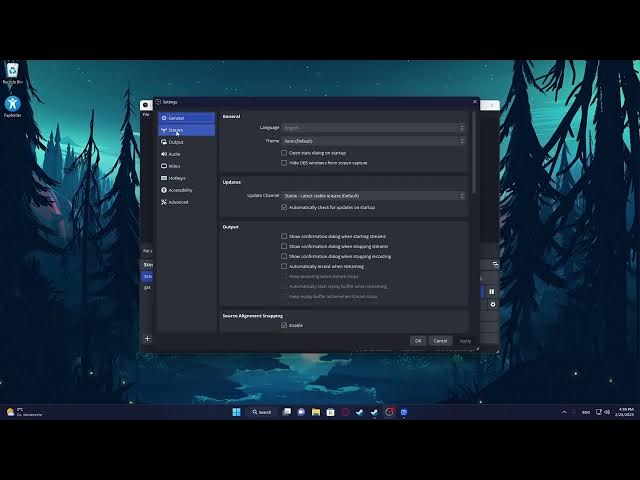 Video thumbnail for How To Switch Streaming Service In OBS