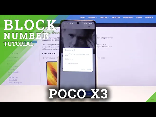 Video thumbnail for How to Block Number in POCO X3 – Create Blacklist