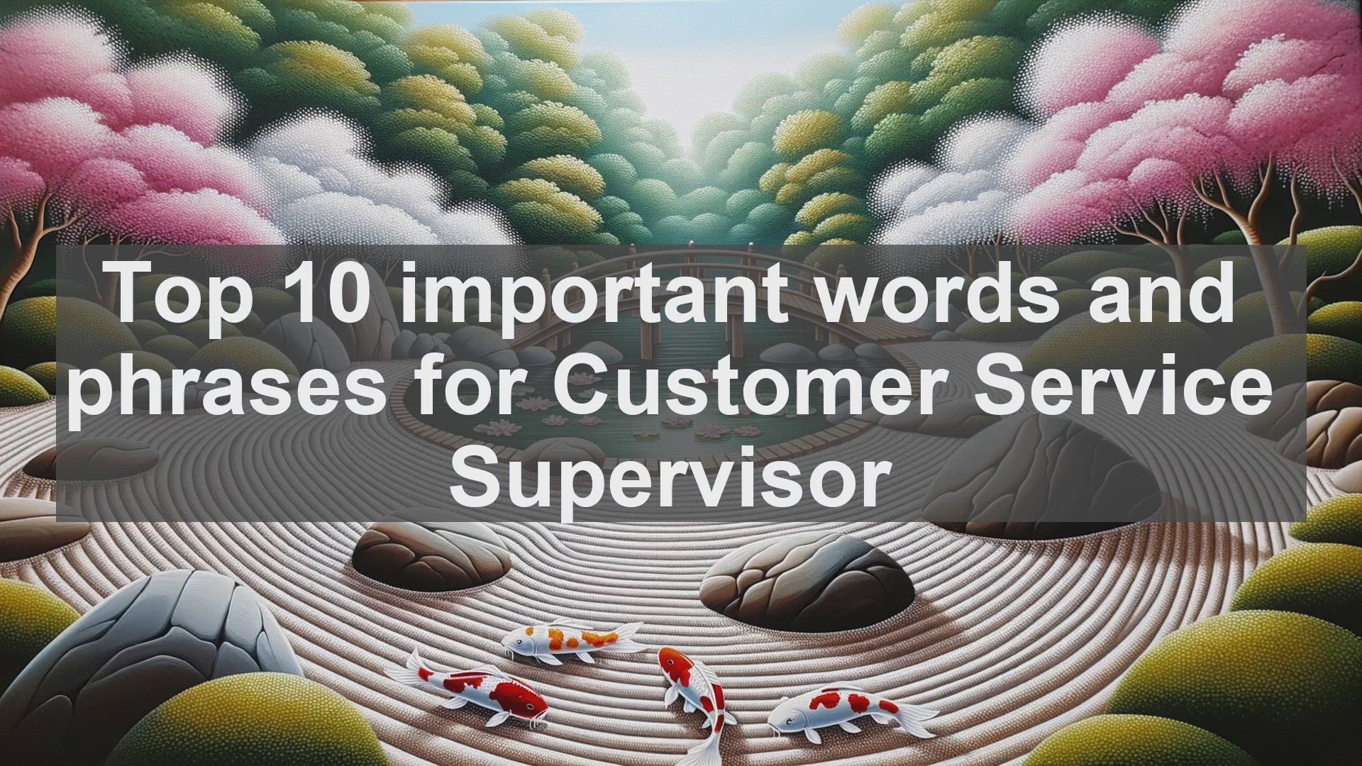 'Video thumbnail for Top 10 important words and phrases for Customer Service Supervisor'